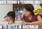 Private Tutors & Teachers (nec) Career and Immigration options for Australia