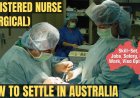 Registered Nurse (Surgical) Career and Immigration options for Australia