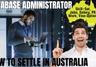 Database Administrator Career and Immigration options for Australia