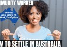 Community Worker Career and Immigration options for Australia