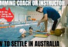 Swimming Coach or Instructor Career and Immigration options for Australia