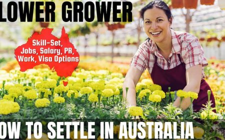 Flower Grower Career and Immigration options for Australia