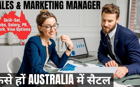 Sales & Marketing Manager Career and Immigration options for Australia