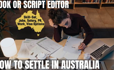 Book or Script Editor Career and Immigration options for Australia