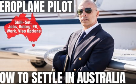 Aeroplane Pilot Career and Immigration options for Australia