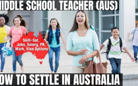 Middle School Teacher Career and Immigration options for Australia