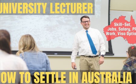 University Lecturer Career and Immigration options for Australia