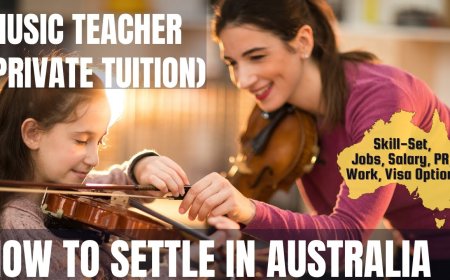Music Teacher (Private Tuition) Career and Immigration options for Australia