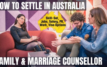 Family & Marriage Counsellor Career and Immigration options for Australia
