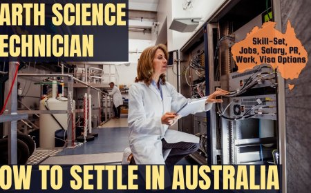 Earth Science Technician Career and Immigration options for Australia