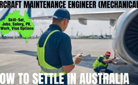 Aircraft Maintenance Engineer (Mechanical) Career and Immigration options for Australia
