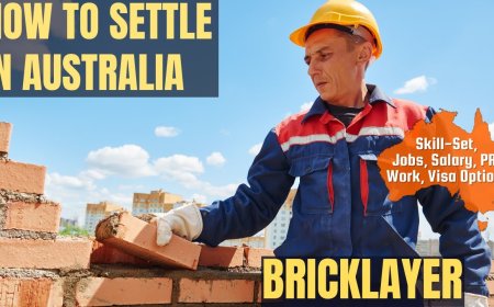 Bricklayer Career and Immigration options for Australia