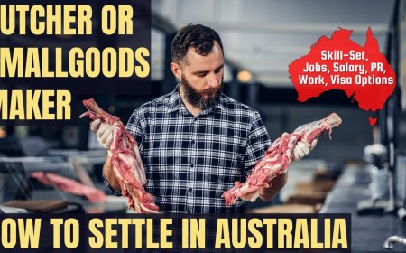 Butcher or Smallgoods Maker Career and Immigration options for Australia
