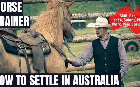 Horse trainer Career and Immigration options for Australia