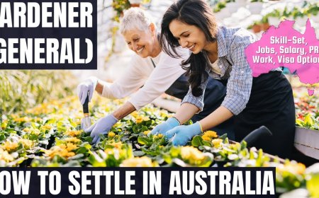 Gardener (General) Career and Immigration options for Australia