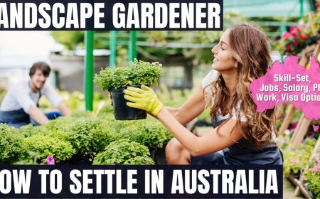 Landscape Gardener Career and Immigration options for Australia