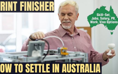 Print Finisher Career and Immigration options for Australia