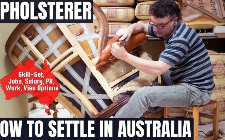 Upholsterer Career and Immigration options for Australia