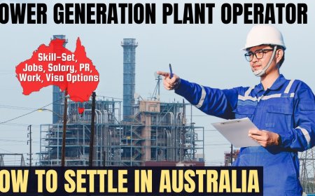 Power Generation Plant Operator Career and Immigration options for Australia