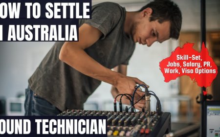 Sound Technician Career and Immigration options for Australia