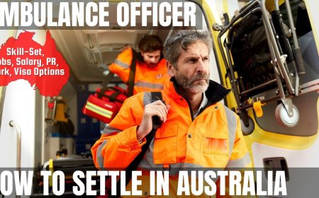 Ambulance Officer Career and Immigration options for Australia