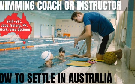 Swimming Coach or Instructor Career and Immigration options for Australia