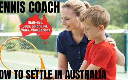 Tennis Coach Career and Immigration options for Australia