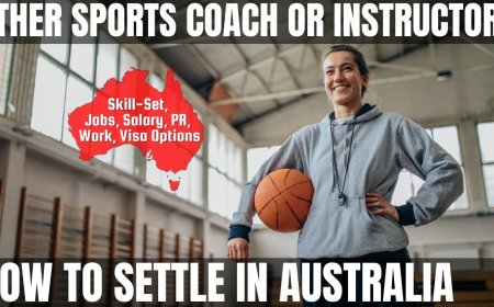Other Sports Coach or Instructor Career and Immigration options for Australia