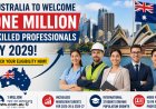 Australia to Welcome 1 Million Skilled Workers by 2029 — Check Your Eligibility Now!